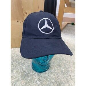 Mercedes-Benz Hat Cap Navy Blue 9Forty Men's One Size Strap Back
